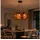 s.luce Orb Cluster 3-flg. 50 cm Rund/Kupfer Verlauf