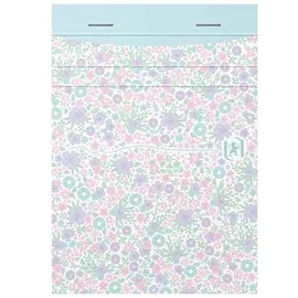 Oxford Notizblock GO Floral DIN A6 liniert, 1 St.