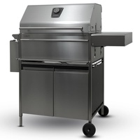 Holzkohlegrill Edelstahl Premio XL III Allrounder | Grill Made in Germany