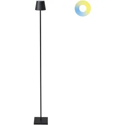 Stehlampe LED Metall schwarz kabellos GAVARRESA