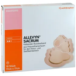 Allevyn Sacrum klein kontourierte Wundauflage