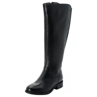 sheego Weitschaftstiefel Damen Schwarz 39