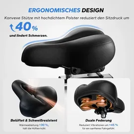Merach Leises Magnetischer Heimtrainer, Fitnessbike für Zuhause mit Lcd, Tablet-Halter, 0–100 % Widerstand, bis 180 Kg