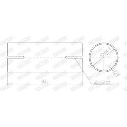 WALKER Rohrverbinder, Abgasanlage  82466
