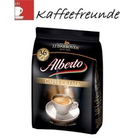 Alberto Caffé Crema Kaffeepads 36st. von Darboven