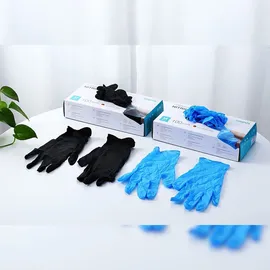 EUROPAPA 100x Nitrilhandschuhe Box Einweghandschuhe, Einmalhandschuhe, Untersuchungshandschuhe, Nitril Handschuhe,