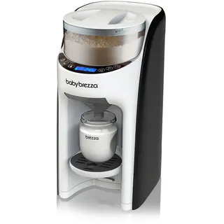 Baby Brezza Flaschenzubereiter Formula Pro Advanced mit Flaschen-Starter Set Natural Response, Weiß