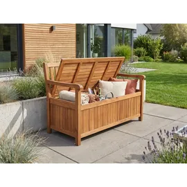 prestige home living outdoor Sitzbank 119,5 x 63 x 84 cm Braun
