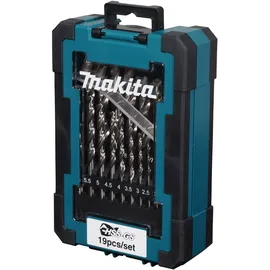 Makita Metallbohrer-Set 1-10 mm 19 tlg.