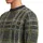 Fred Perry Brushed Tartan Jumper Herren ANCHOR GREY 2XL
