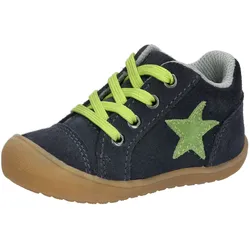 Lauflernschuh LICO "Lauflernschuh Shani", Kinder, Gr. 22, blau, Veloursleder, Schuhe