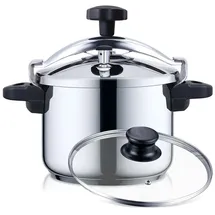 Haeger Inox Plus 6 l Edelstahl silber