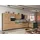 kochstation Winkelküche L-Form 490 x 153 cm beige