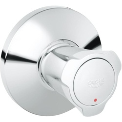Grohe Costa Unterputz-Ventil Oberbau Einbautiefe stufenlos 20-80mm, Rote Markierung, Chrom 19809001