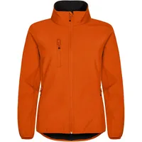 Clique Classic Softshelljacke Damen, blutorange M