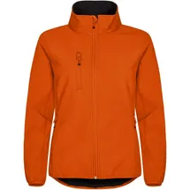 Clique Classic Softshelljacke Damen, blutorange M
