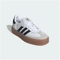 Adidas Sambae W Damen Freizeitschuhe JI1349 Weiß, weiß – White White 41.5 EU - 41.5 EU