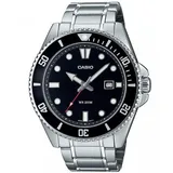 Casio Mdv107d1a1vef Uhr Silver Grey / Silver Grey / Black One Size