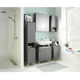 Pelipal calmo2go Midischrank 30 x 141 x 33 cm Grau