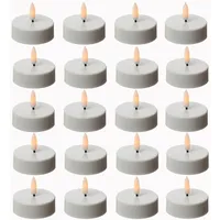 441 LED Maxi Teelichter 5,8 cm 10 St. weiß