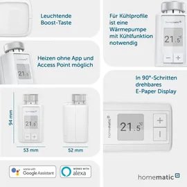Homematic IP Heizkörperthermostat Flex HmIP-eTRV-F