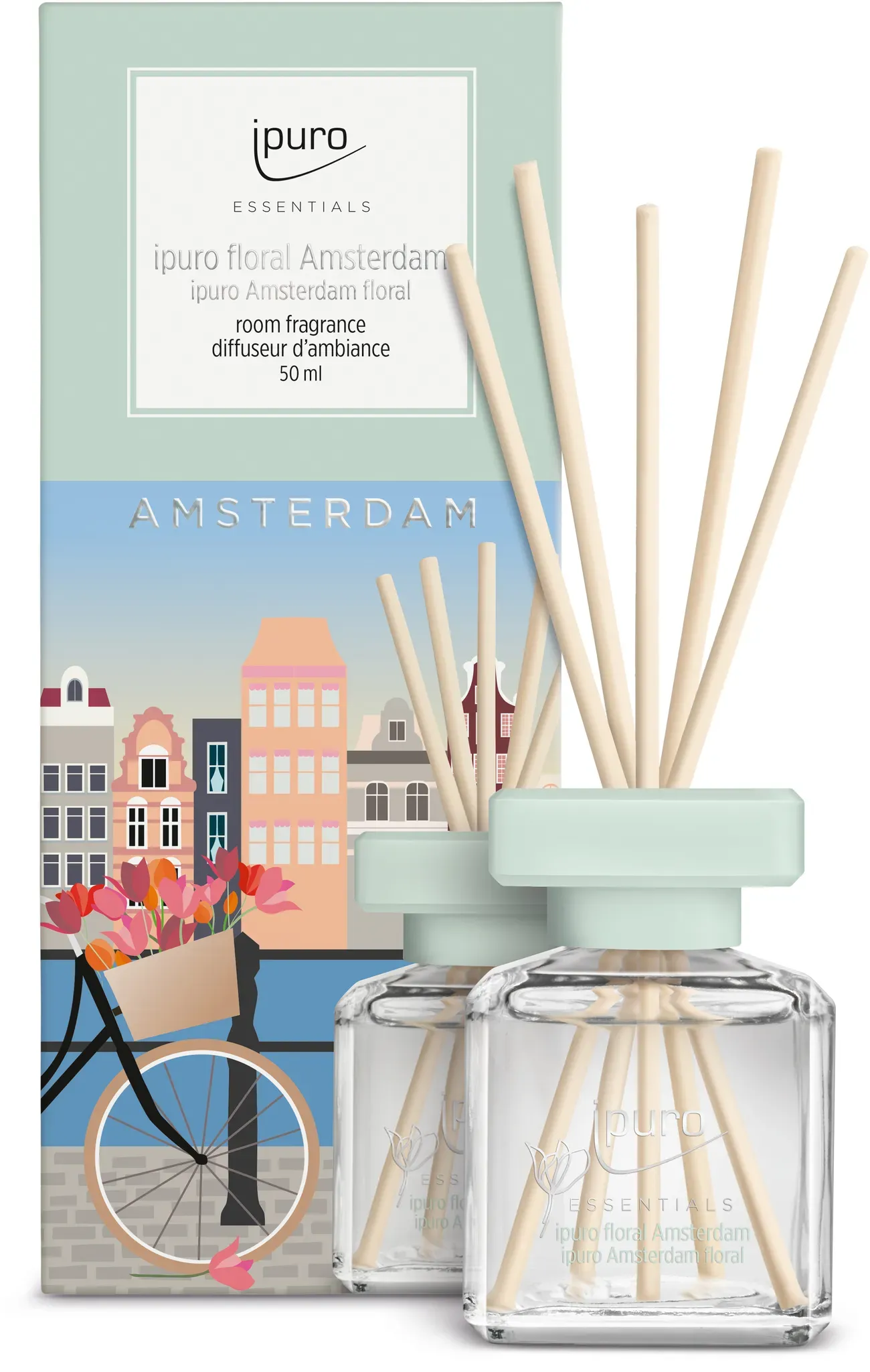 Ipuro Raumduft FLORAL AMSTERDAM 50ML - grün