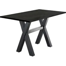 Mäusbacher Bartisch 160 x 105 x 70 cm Schwarz