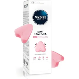 MY.SIZE Mini Tampons fadenlos 20 St.