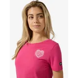 super.natural Little Heartwood Tee Pinky Rose S