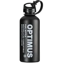 Optimus 8021021, Brennstoffflasche Aluminium, Schwarz, 0,6 l, 178 g, 7,3 cm