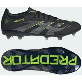 adidas Predator Pro FG - Core Black / Carbon / Lucid Lemon - 40