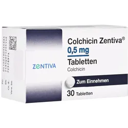 Colchicin Zentiva 0.5 Mg Tabletten 30 St