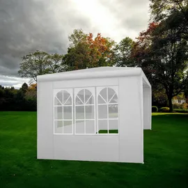 Tectake tectake® Pavillon, 3 x 3 m, im Stecksystem, mit UV-Schutz, wasserdicht,