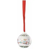 Hutschenreuther Weihnachtsspiele Porzellan-Minikugel 4,5 cm