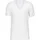 CALIDA Cotton Code V-Shirt Weiß Baumwolle Small Herren