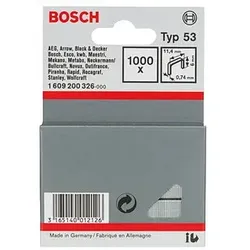 AKTION: 1.000 BOSCH Tackerklammern Typ 53 6 mm mit Prämie nach Registrierung