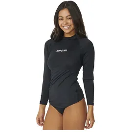Rip Curl Classic Surf Upf Damen-rashguard Mit Langen Ärmeln - Black - M
