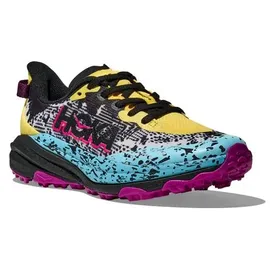 HOKA Speedgoat 6 Kinder Electric Lemon/Black 37