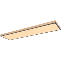 GLOBO Doro 1 LED-Panel rechteckig grau