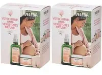 WELEDA Coffret Rituel Anti-vergetures Naturel 2x250 ml