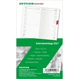 Neumann Kalenderersatzeinlage 1W/1S 2027 Taschenkalender 9x15 cm