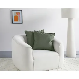 LeGer Home by Lena Gercke Kissenbezug Marusha 50 x 50 cm Grün