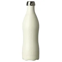 Dowabo Trinkflasche Cocktail Coll einwandig weiß 1.2 LITER