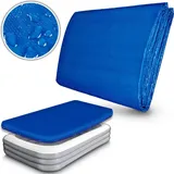 tillvex Pool Abdeckplane blau 450 x 220 cm