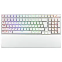 Asus ROG Strix Scope II 96 Wireless Weiß, 96% Layout, ROG RX Switches, Tri-Mode-Verbindung, USB-C, Bluetooth, 2,4Ghz