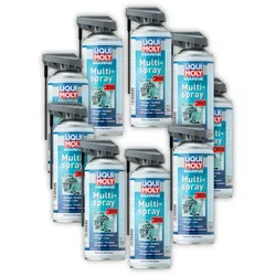 9x 400ml LIQUI MOLY 25051 Multispray Reinigung Pflege Rostlöser Rost Boot Schiff