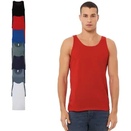 Bella+Canvas - Leichtes Unisex Jersey Tanktop - White / XS