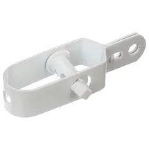 GAH Alberts Alberts Drahtspanner für Maschendrahtzäune, Länge 100 mm Spanndraht, Farbe weiß verzinkt,