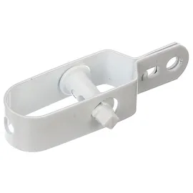 GAH Alberts Alberts Drahtspanner für Maschendrahtzäune, Länge 100 mm Spanndraht, Farbe weiß verzinkt,