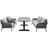 LC Garden Terrano Lifttisch 90 x 180 x 0 cm Grau
